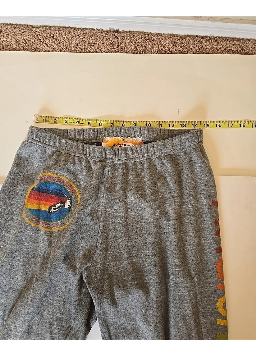 Aviator Nation Womens Size XL Logo Joggers - Picture 6 of 9